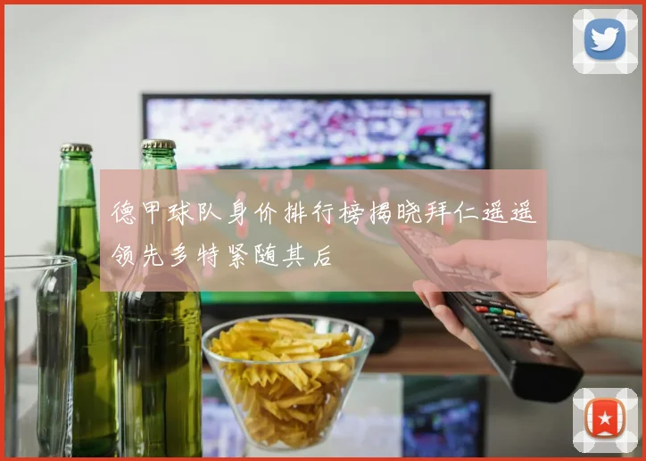 德甲球队身价排行榜揭晓拜仁遥遥领先多特紧随其后